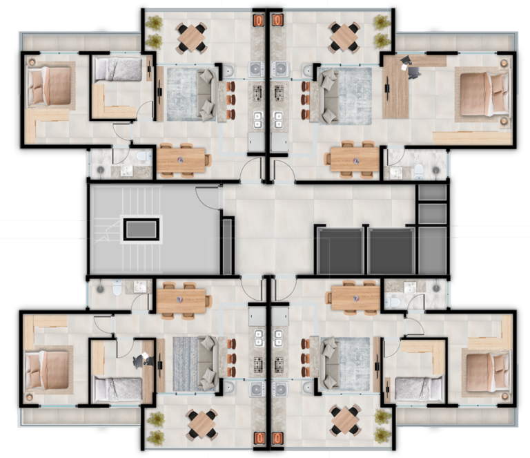 Residencial Sirius Apartamento Venda Na Planta Em Sorocaba