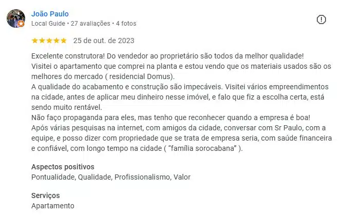 Construtora Jcardoso - Residencial Sirius - Apto a Venda na Planta em Sorocaba